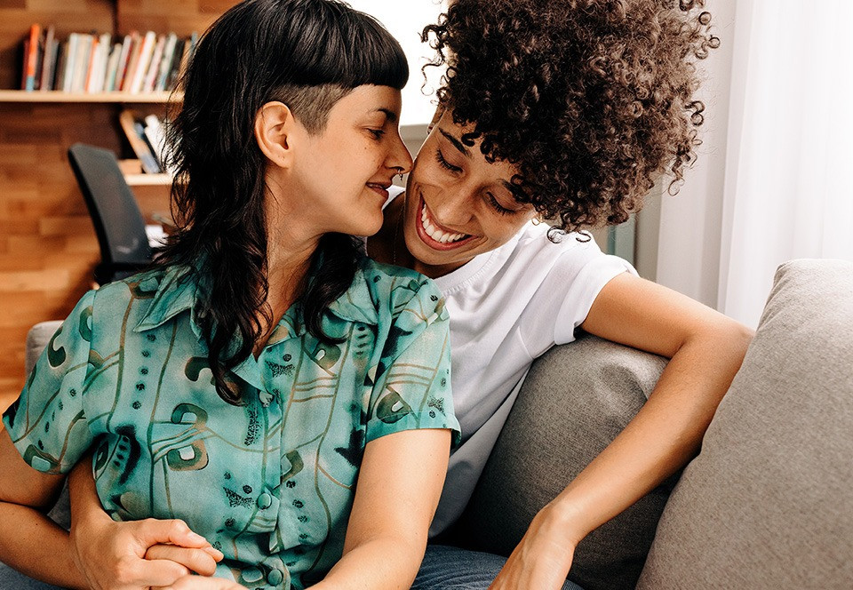Couple Embracing